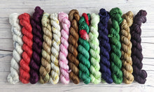 Load image into Gallery viewer, Celtic Astrological mini skein sets on superwash merino/silk 4ply
