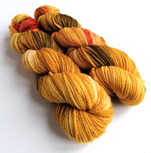 Load image into Gallery viewer, Smaug on superwash merino/cashmere/nylon aran weight yarn. freeshipping - Felt Fusion
