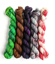 Load image into Gallery viewer, Holy Grail mini skeins. 5 x 20g
