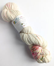 Load image into Gallery viewer, Snot Cake on superwash merino/cashmere/nylon DK yarn.

