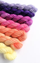 Load image into Gallery viewer, Hand dyed mini skeins. 7 x 20g - Reflections freeshipping - Felt Fusion

