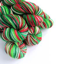 Load image into Gallery viewer, Hand dyed yarn pre-order - Holly Jolly Christmas - Dyed to Order. freeshipping - Felt Fusion
