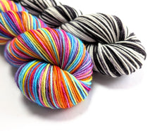 Load image into Gallery viewer, Wednesday's Window sets.  2 x 50g SW merino/nylon sock.
