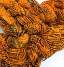 Load image into Gallery viewer, Balrog on superwash merino/cashmere/nylon DK yarn.
