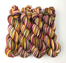 Load image into Gallery viewer, Vintage Christmas on superwash merino worsted/aran (Rios).
