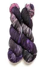 Load image into Gallery viewer, Boron on a superwash merino/nylon sock yarn.
