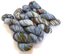 Load image into Gallery viewer, Mordor on superwash merino worsted (Rios).
