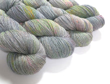 Load image into Gallery viewer, Curative Colours on cormo/silk 4ply/fingering weight.
