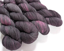 Load image into Gallery viewer, Curative Colours on cormo/silk 4ply/fingering weight.
