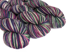 Load image into Gallery viewer, Ashputtel on superwash merino/yak/nylon sock yarn.
