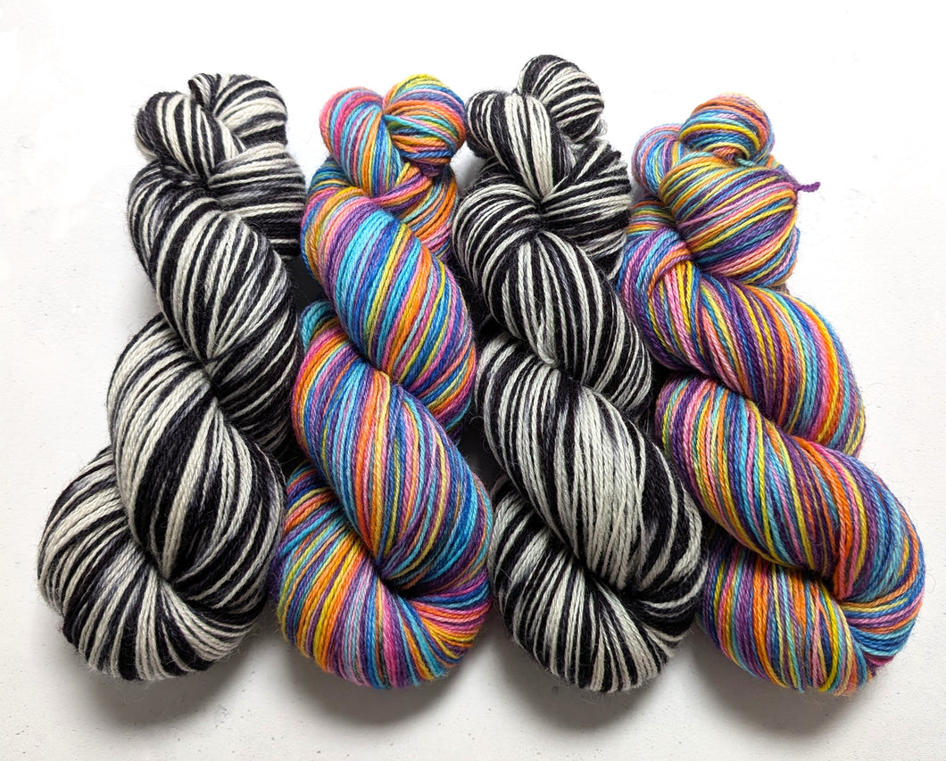 Wednesday's Window on Talamh sock yarn.