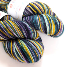 Load image into Gallery viewer, Hansel &amp; Gretel, hand dyed on Exmoor sock yarn.
