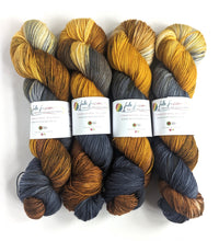 Load image into Gallery viewer, Vanadium on superwash merino/nylon sock yarn.
