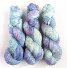 Load image into Gallery viewer, Sea Foam Merino/silk/sparkle base lace.
