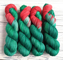 Load image into Gallery viewer, Tinne (Holly) on a choice of yarn bases.
