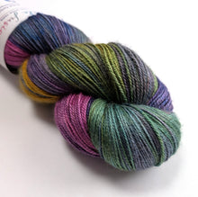 Load image into Gallery viewer, Awaken, on baby camel/silk 4ply/fingering weight yarn.

