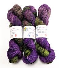 Load image into Gallery viewer, Witchy Woman on superwash merino/nylon 'zebra' DK.

