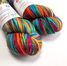 Load image into Gallery viewer, Rainbow on superwash merino worsted/aran (Rios).
