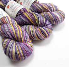 Load image into Gallery viewer, Multicolored yarn skeins on a white background
