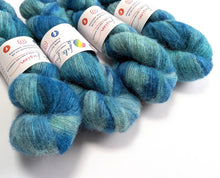 Load image into Gallery viewer, At Sea on a baby alpaca/merino/yak/silk laceweight yarn - 50g
