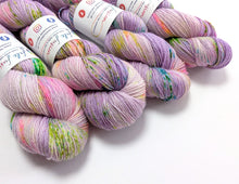 Load image into Gallery viewer, Chuffed To Bits on superwash BFL/nylon sock yarn.
