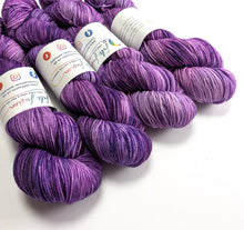 Load image into Gallery viewer, Frankenskein on superwash Merino crazy 8 DK.
