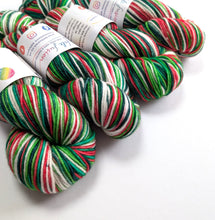 Load image into Gallery viewer, Colourful yarn skeins on a white background
