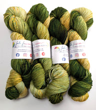 Load image into Gallery viewer, Legolas on superwash Merino crazy 8 DK.
