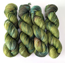 Load image into Gallery viewer, Entwood on SW BFL/silk/cashmere 4ply/fingering weight.
