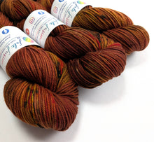 Load image into Gallery viewer, Radagast on superwash merino/cashmere/nylon DK yarn.
