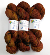Load image into Gallery viewer, Radagast on superwash merino/cashmere/nylon DK yarn.
