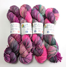 Load image into Gallery viewer, Frankenskein on superwash Merino crazy 8 DK.
