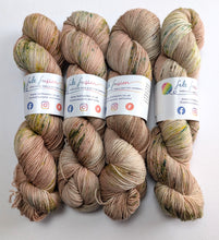 Load image into Gallery viewer, Four skeins of multicolored yarn with &#39;Felt Fusion&#39; labels on a white background
