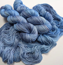 Load image into Gallery viewer, Dusty Blue Jeans, on various bases.
