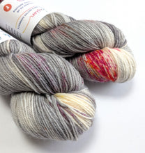 Load image into Gallery viewer, On The Huh on superwash BFL/nylon sock yarn.
