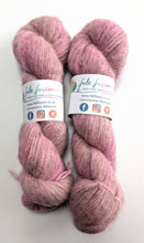Load image into Gallery viewer, Two skeins of pink yarn with Felt Fusion labels on a white background
