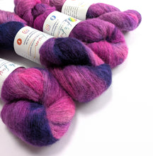 Load image into Gallery viewer, Pinkle on a baby alpaca/merino/yak/silk laceweight yarn - 50g
