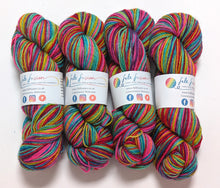 Load image into Gallery viewer, Play That Sax, hand dyed on Exmoor sock yarn.
