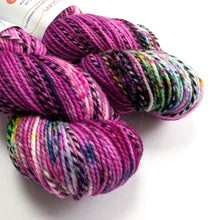 Load image into Gallery viewer, Multicolored yarn skeins on a white background
