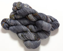 Load image into Gallery viewer, Mordor, hand dyed on Exmoor sock yarn.
