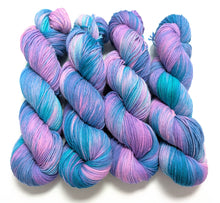 Load image into Gallery viewer, Shocker v2 on superwash BFL/nylon sock yarn.
