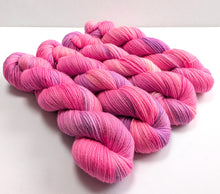 Load image into Gallery viewer, Frankenskeins on superwash BFL/nylon sock yarn.
