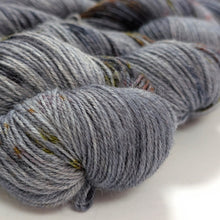 Load image into Gallery viewer, Mordor, hand dyed on Exmoor sock yarn.
