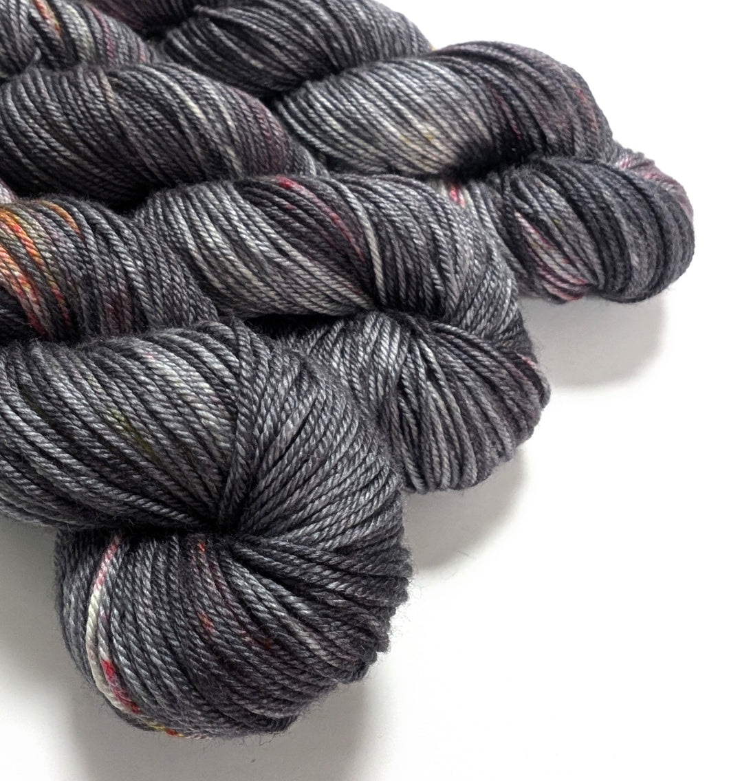 Fast Car on superwash merino/silk DK.