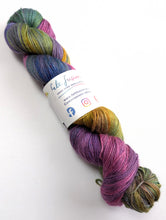 Load image into Gallery viewer, Awaken, on baby camel/silk 4ply/fingering weight yarn.
