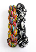 Load image into Gallery viewer, Jack and Sally sets.  2 x 50g SW merino/nylon sock.
