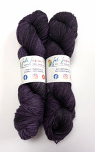 Load image into Gallery viewer, Void on a Superwash Merino/Nylon/Sparkle sock yarn.
