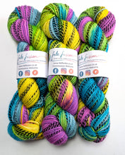Load image into Gallery viewer, Colorful yarn skeins with &#39;Felt Fusion&#39; labels on a white background
