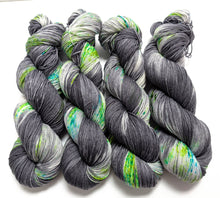 Load image into Gallery viewer, Oathbreakers on superwash merino/nylon sock yarn.
