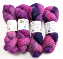 Load image into Gallery viewer, Pinkle on a baby alpaca/merino/yak/silk laceweight yarn - 50g
